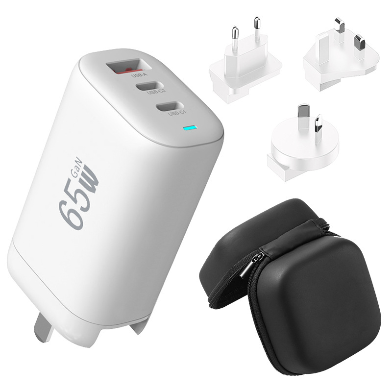 1A2C 65W PD, iphone ve dizüstü bilgisayar için uygundur